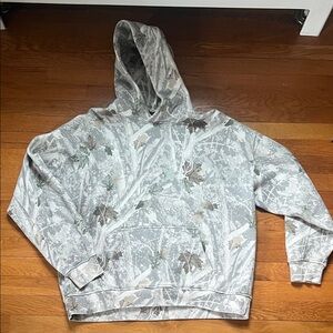 Abercrombie & Fitch Oversized Camouflage Hoodie